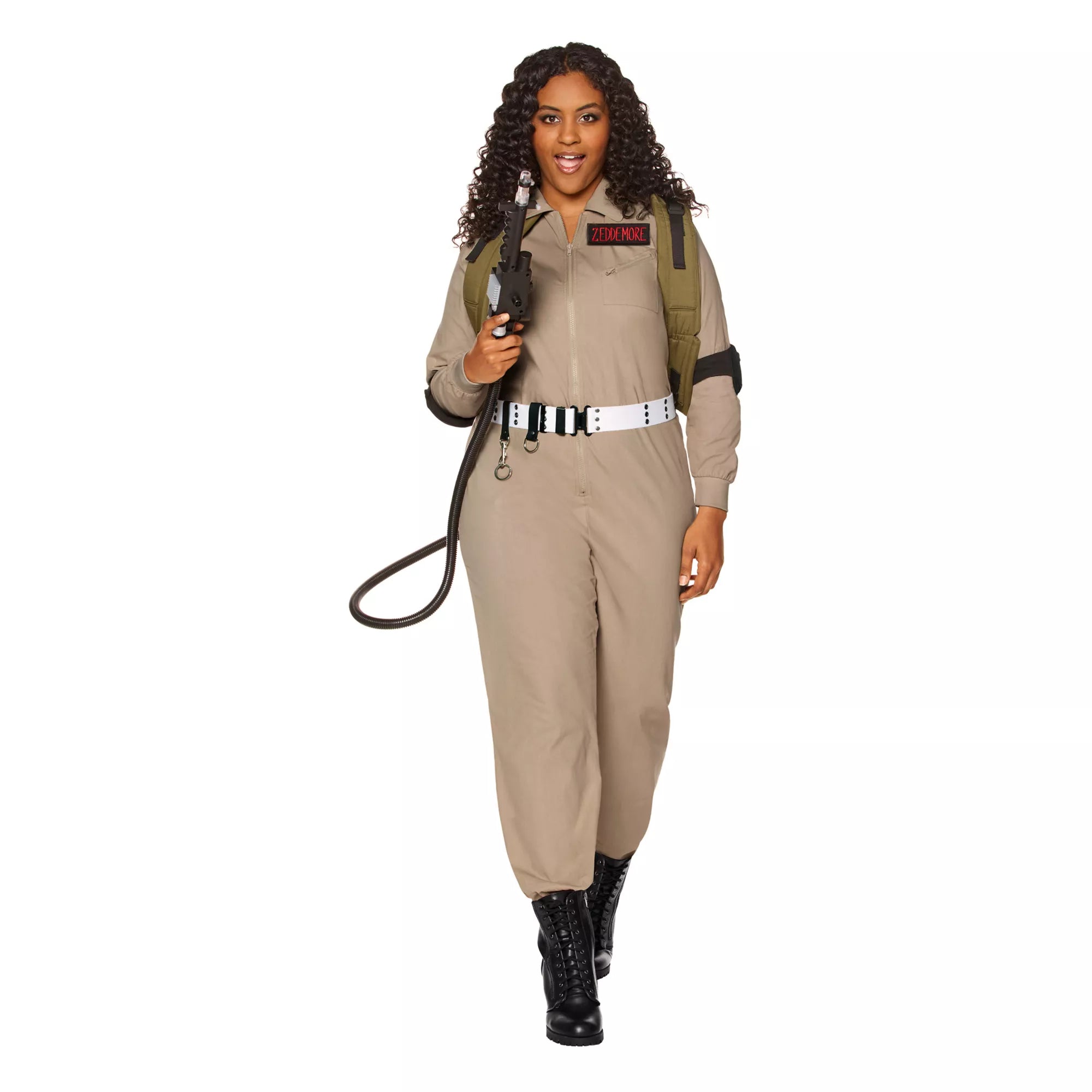 Adult Womens Ghostbusters One Piece Costume - Ghostbusters Classic