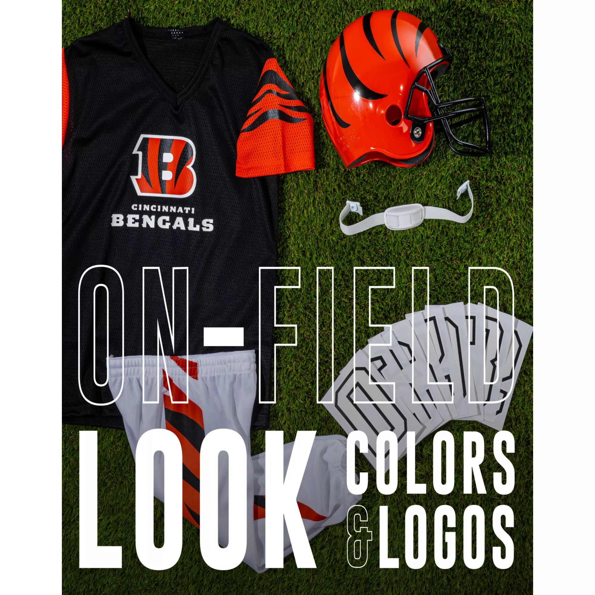 Kids Cincinnati Bengals NFL Uniform Costume Deluxe - Franklin Sports