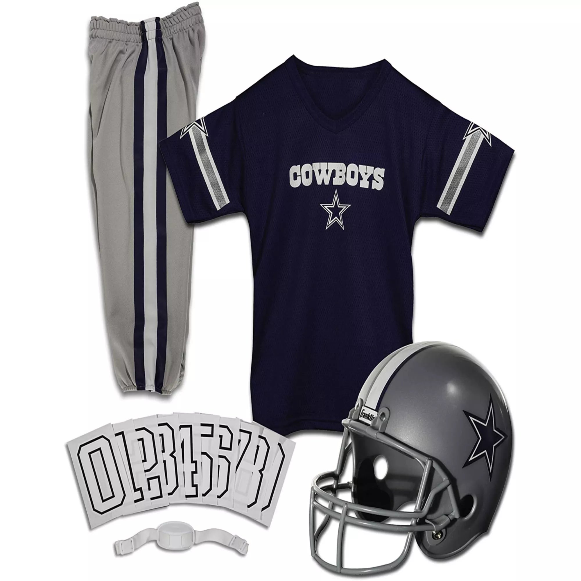 Kids Dallas Cowboys NFL Uniform Costume Deluxe - Franklin Sports