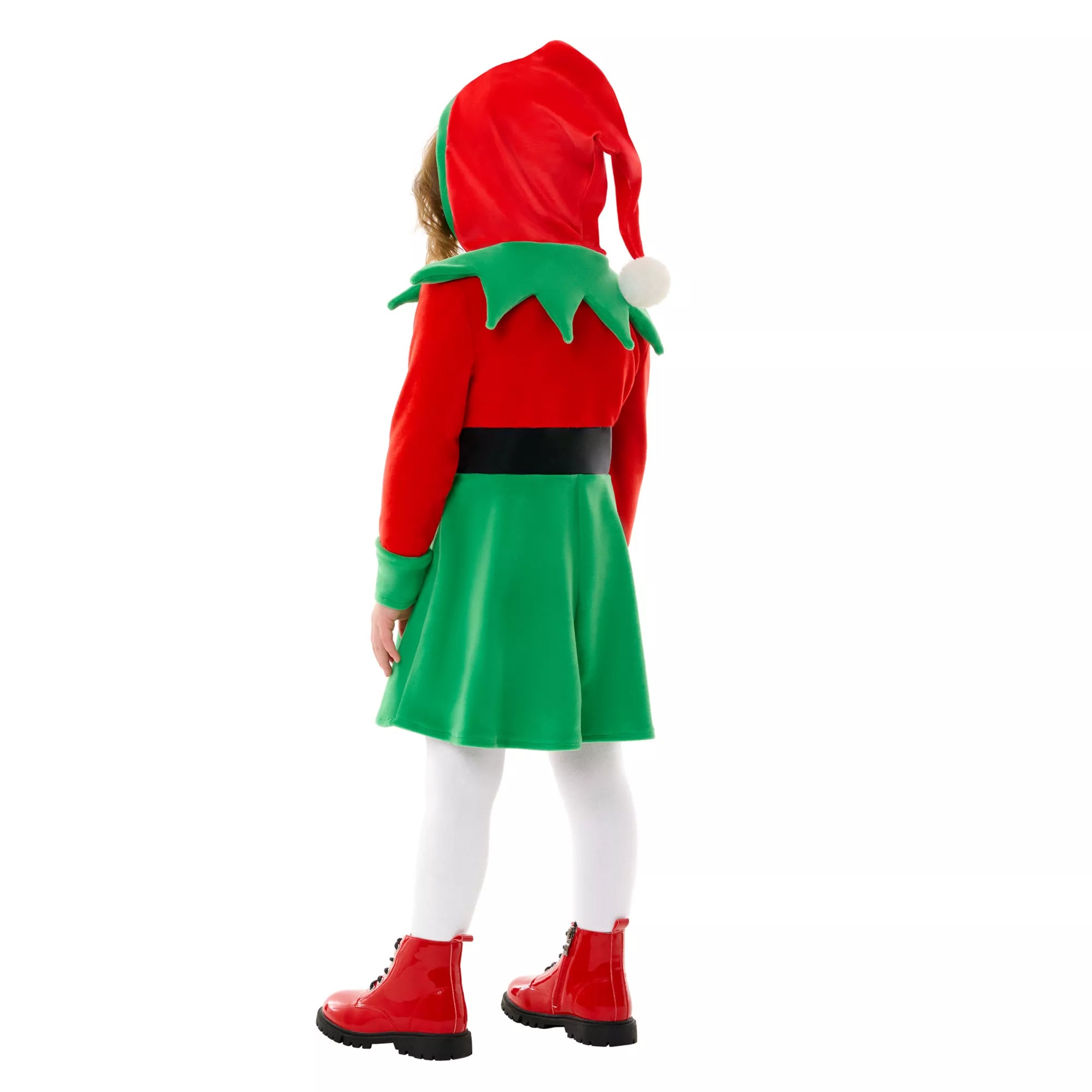 Toddler Elf Hooded Dress Costume