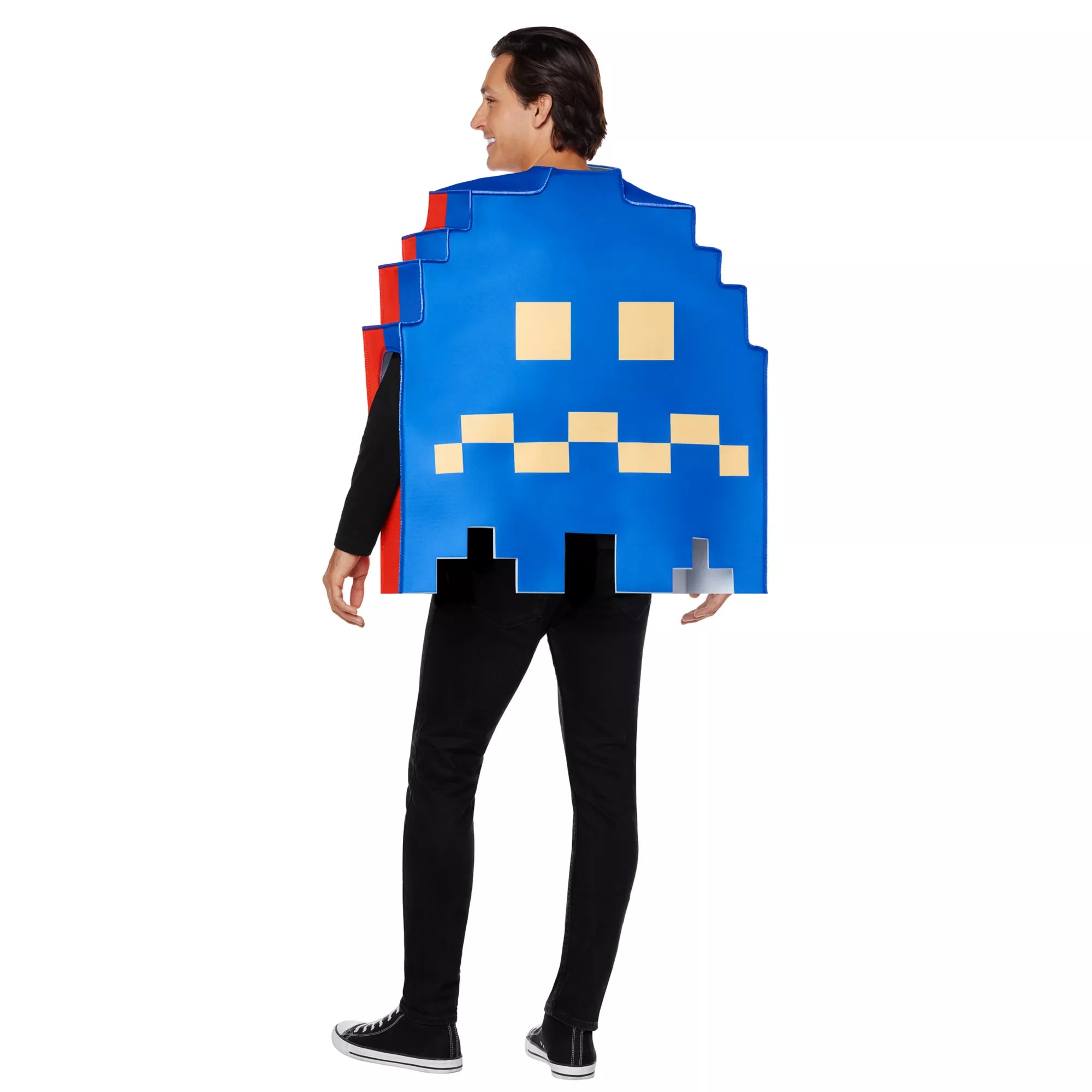 Adult Blinky & Blue Ghost Reversible 3D Costume - Pac-Man