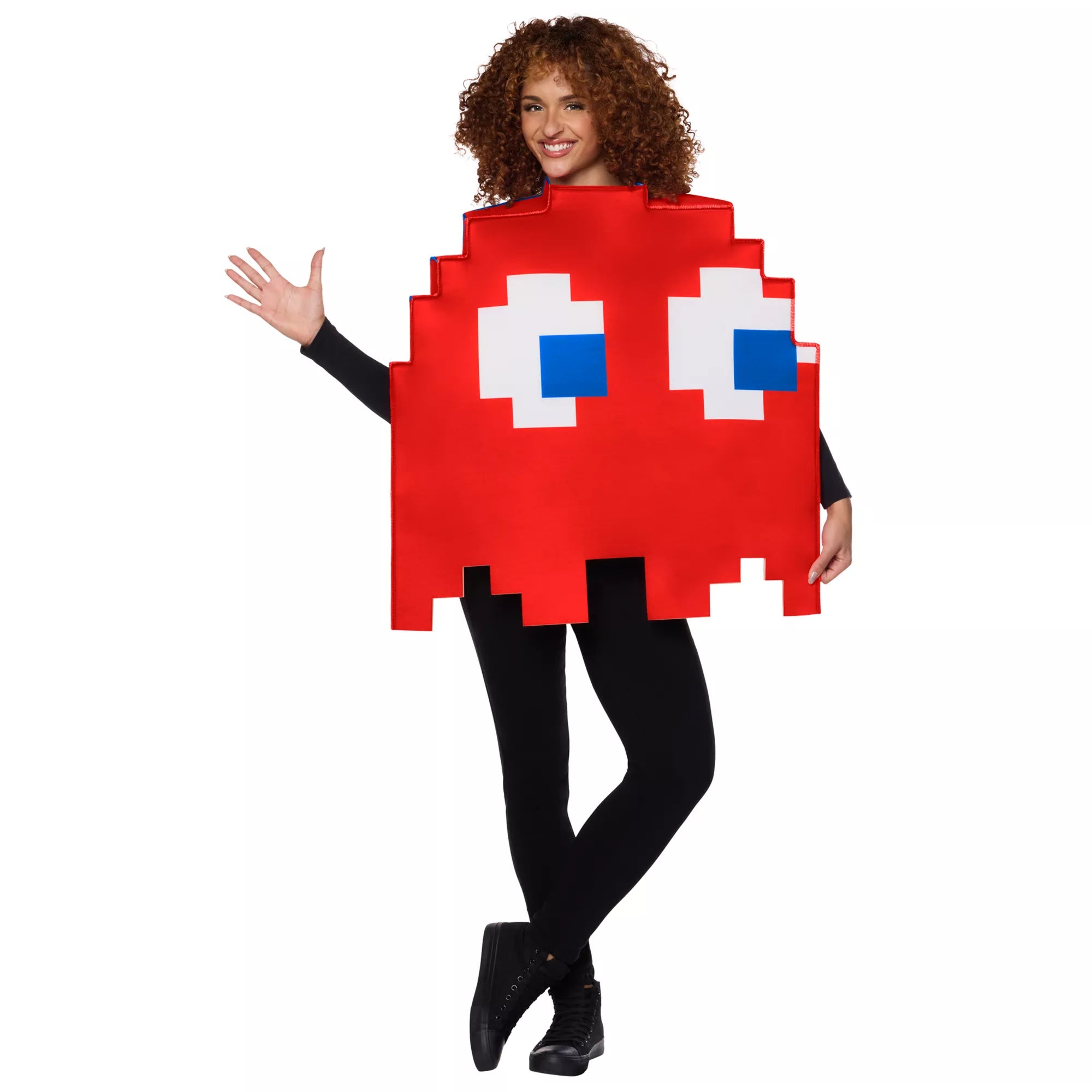 Adult Blinky & Blue Ghost Reversible 3D Costume - Pac-Man