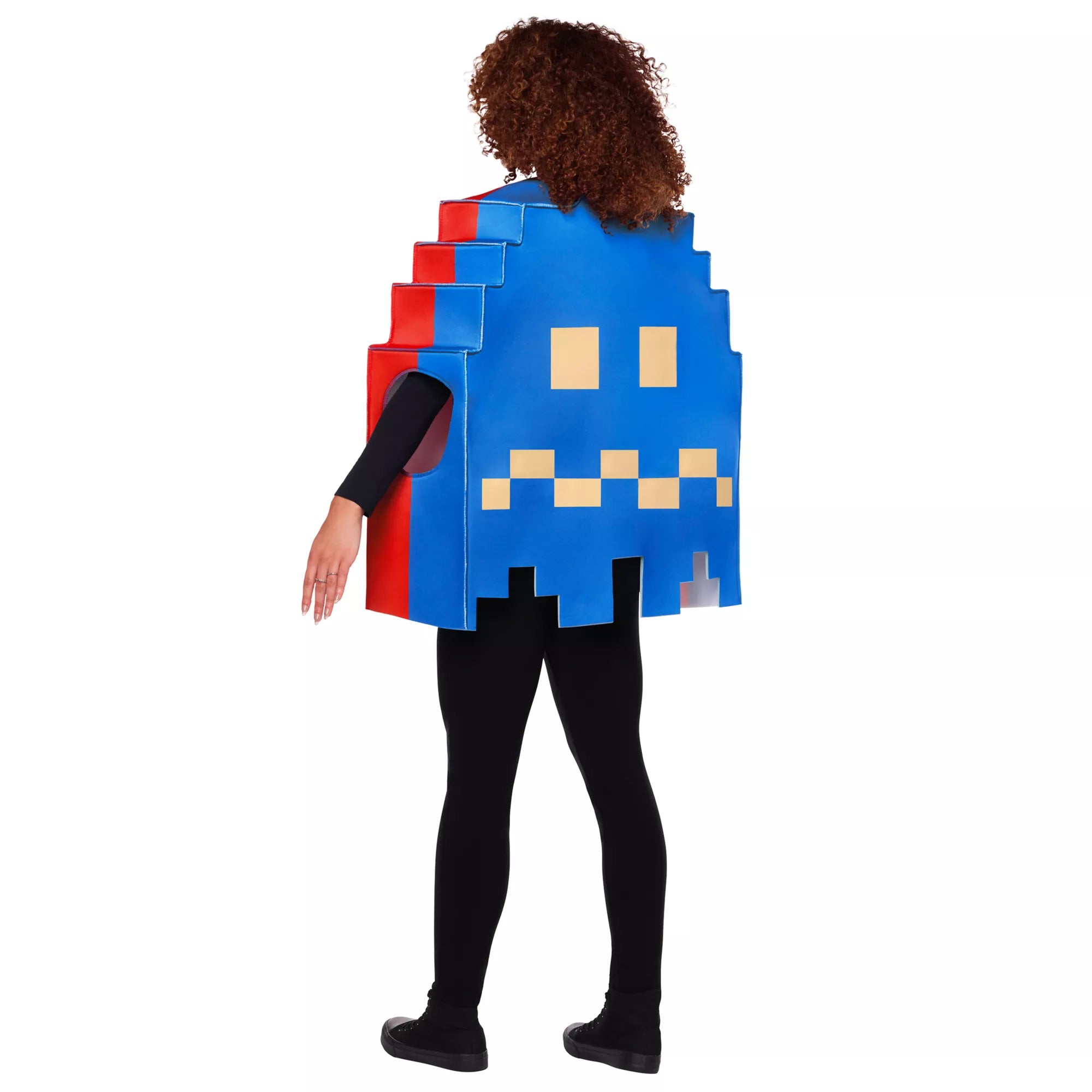 Adult Blinky & Blue Ghost Reversible 3D Costume - Pac-Man